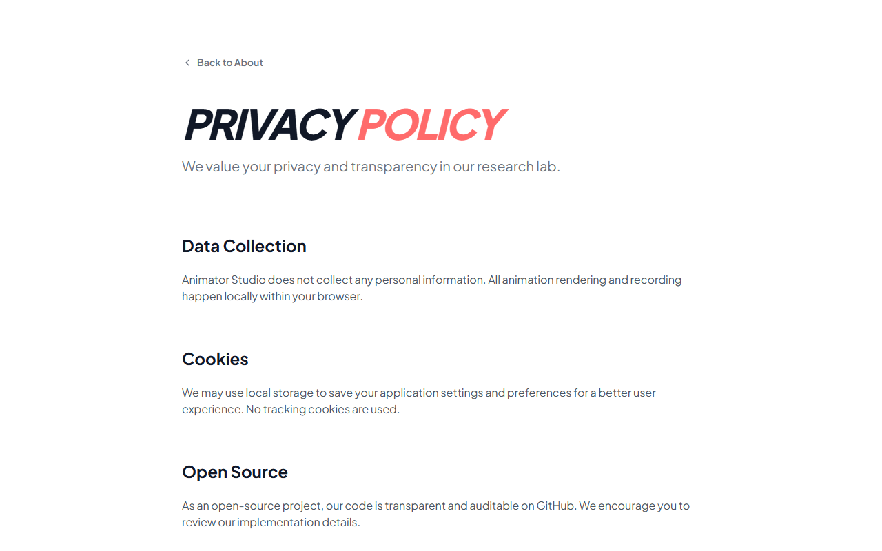 Privacy