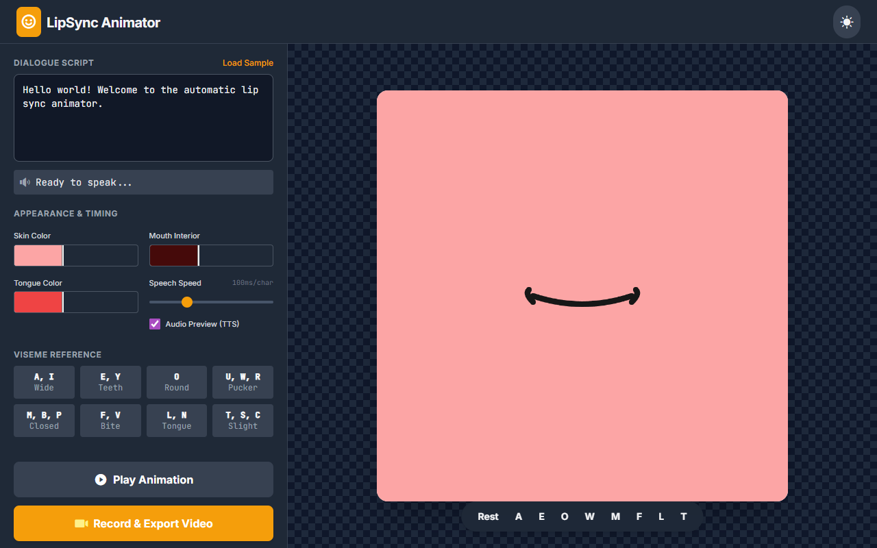 Lip Sync Animator V0 2