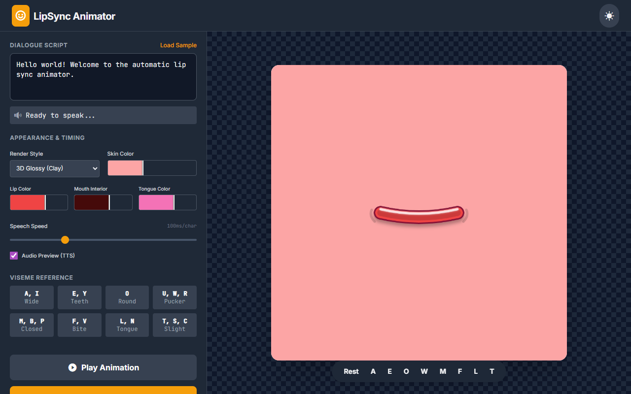 Lip Sync Animator V0 4