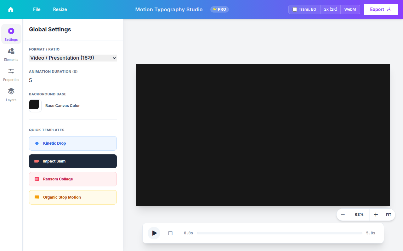 Motion Typ Canva Style