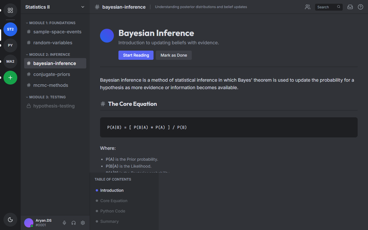 Course Read Discrod Version 2