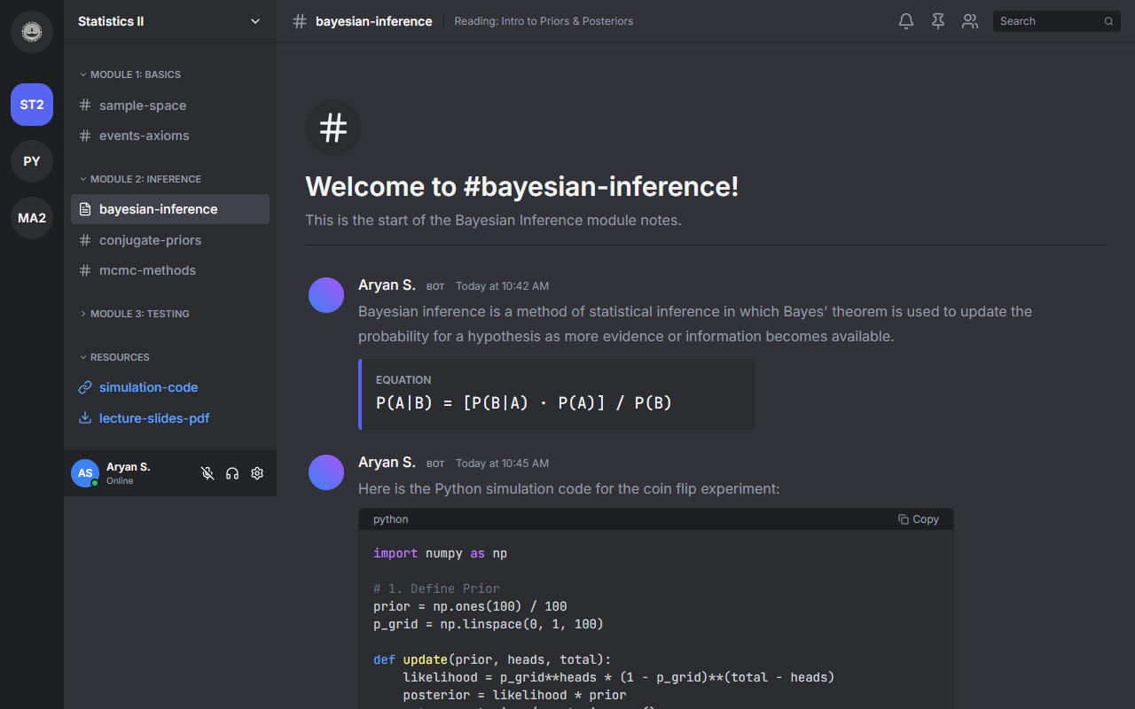 Course Read Discrod Version