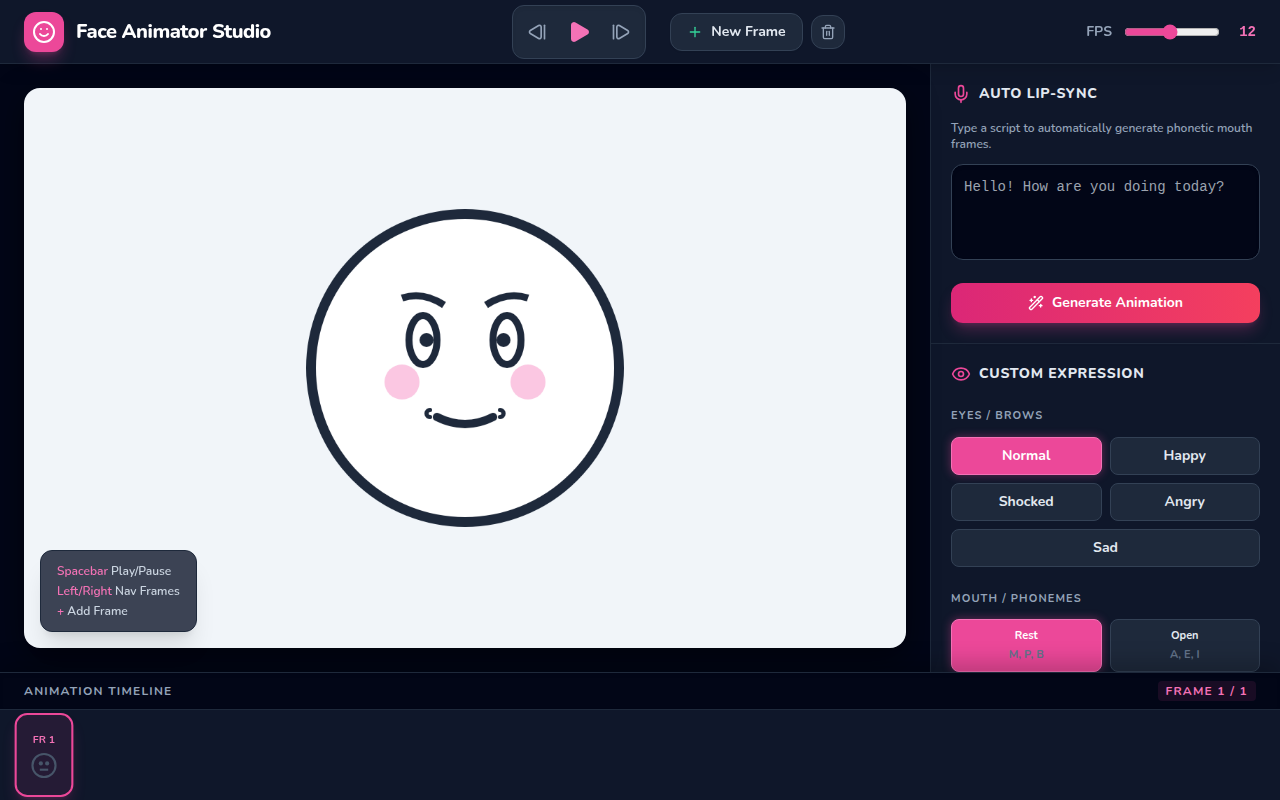 Face Animator Studio